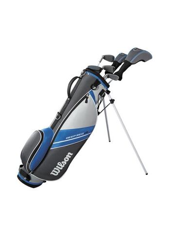 Wilson DEEP BLUE Tour Junior 9-12 year old- Golf Set Package