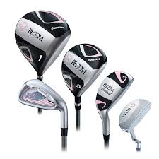 Women Standard -Cleveland Bloom Package - 9 PC Set which includes a golf bag